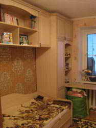 Шкафы-купе <BR>  Мебеь для детской комнаты в классическом стиле. Универсальная. Фасады из турецкого прфиля AGT 1032 "Дуб молочный" 
